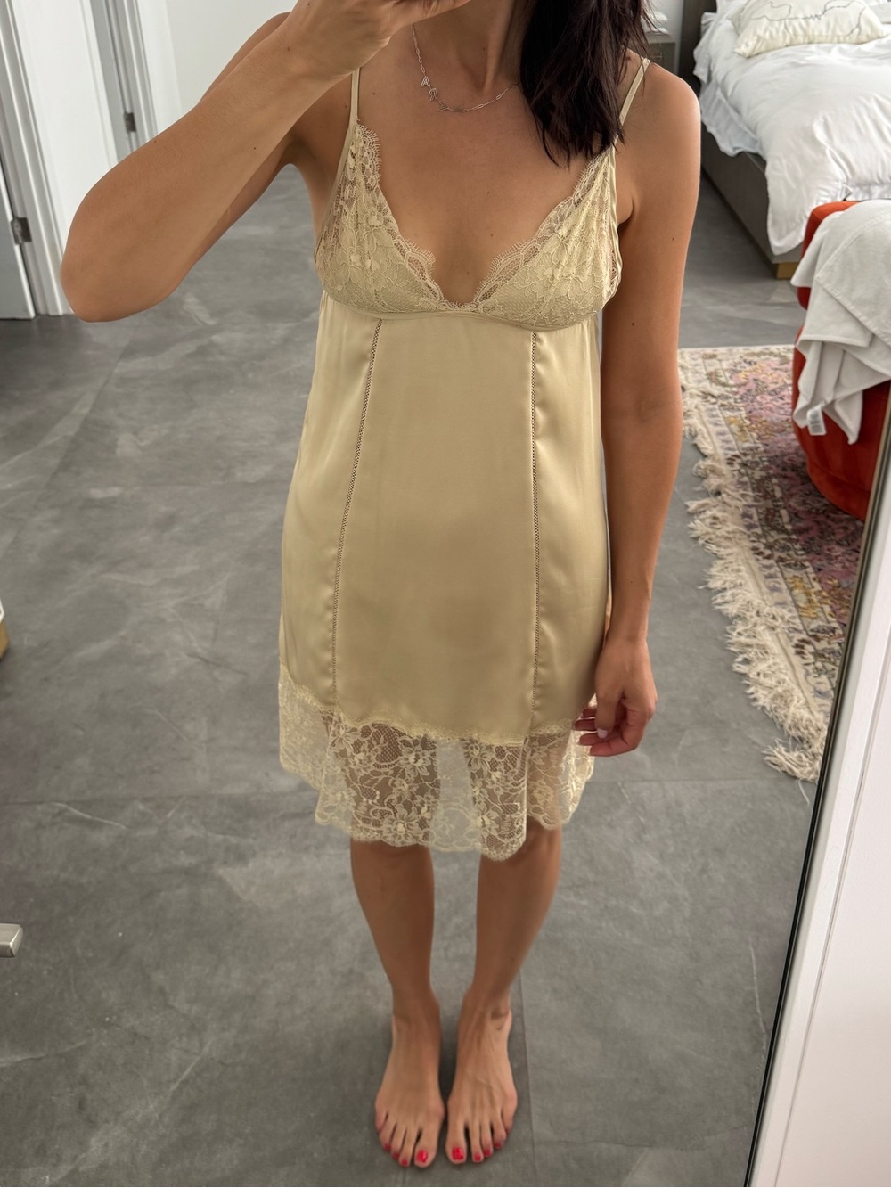 Zara lace cami dress - Small